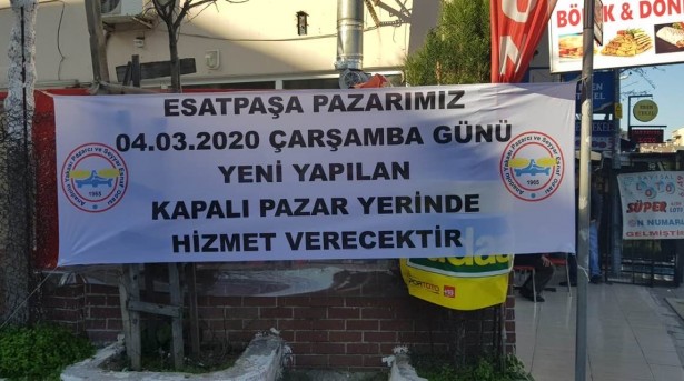 ESATPAŞA VE ÖRNEK MAH. SEMT PAZARI”ile ilgili olarak Ataşehir Belediyesi ve Odamız tarafından açılmıştır. Tüm Esnafımıza hayırlı olsun ..