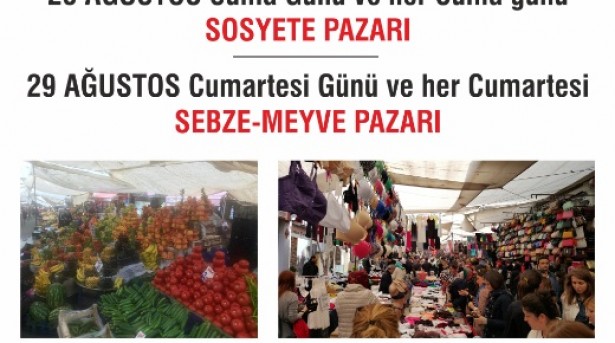Ataşehir Barbaros Mahallesi Kapalı Pazarı 28 ve 29 AĞUSTOS 'da hizmete açılıyor